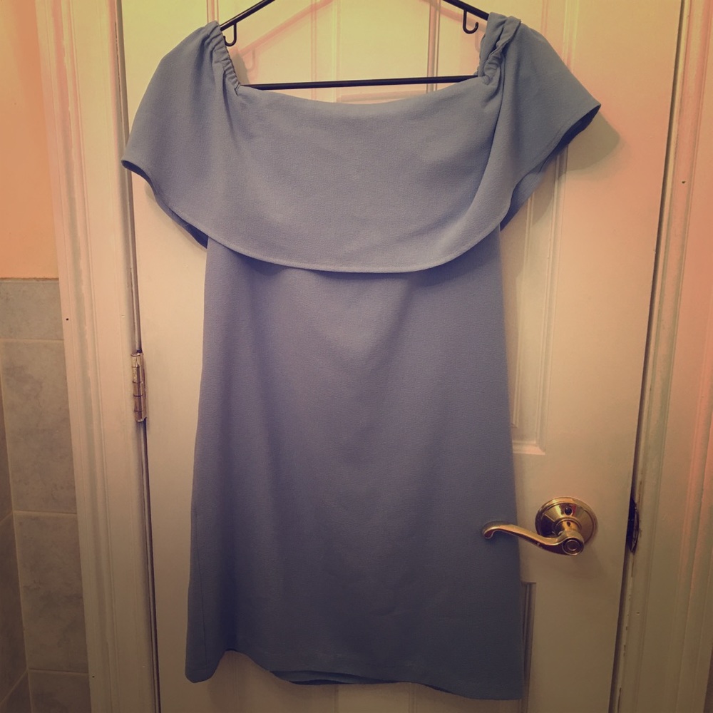 Off the shoulder dress